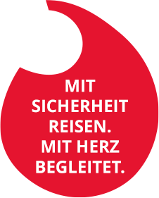 Mit Sicherheit reisen. Mit Herz begleitet.